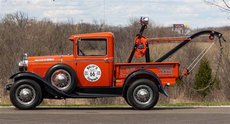 Antique Ford Model A Tow Truck is Tow Mater’s Wealthy Cousin