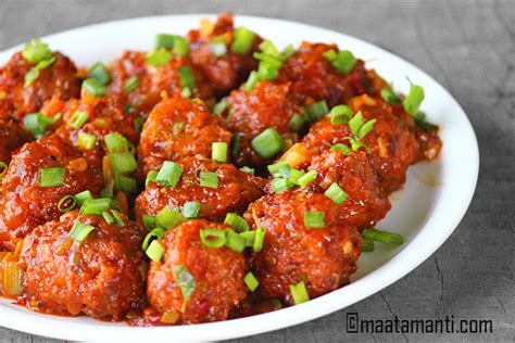 Veg Manchurian Telugu Recipe-వెజ్ మంచూరియా తయారీ | Maatamanti