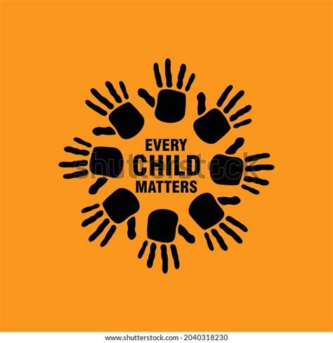 Every Child Matters Logo Hand Print Stock Vector (Royalty Free ...