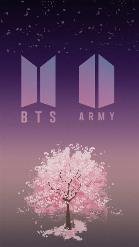 BTS Army Logo Wallpapers - Wallpaper Cave | Bts army logo, Bts army, Bts