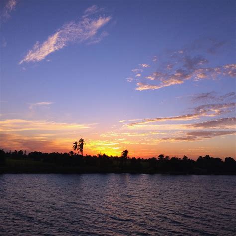 Sunset beyond the Nile River. - Cascadian Abroad