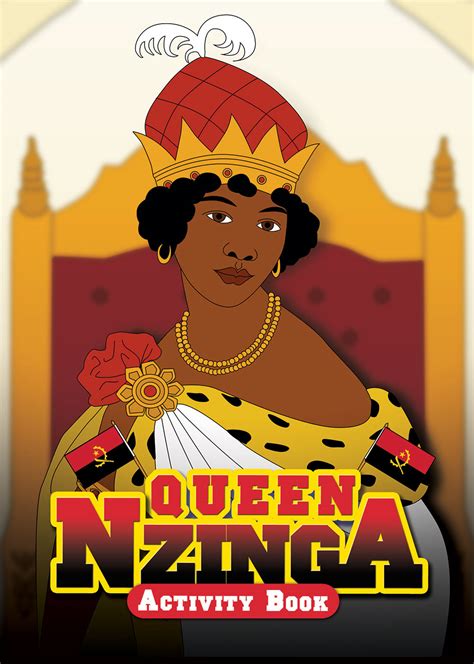 Queen Nzinga - Black History Activity Books.