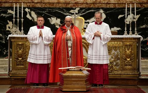 Pope Francis presides over the final rites of Cardinal Law’s funeral ...