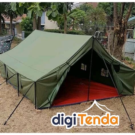 Jual Tenda Pramuka Regu Kapasitas 6 - 8 Orang Komando Camping Kemah 3M ...