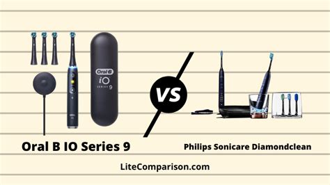 Oral B IO Series 9 vs Philips Sonicare Diamondclean - Comparison - Best ...