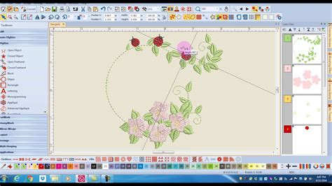 2.11 Master BERNINA Embroidery Software 8 – Basics of Editing—Combining ...