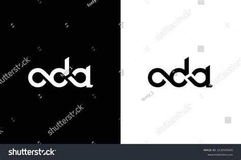 Ada Abstract Vector Logo Monogram Template Stock Vector (Royalty Free ...