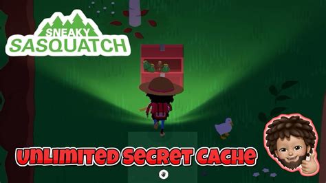 Sneaky Sasquatch - Unlimited Secret Caches - YouTube