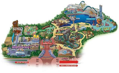 Maps of Disneyland Resort in Anaheim, California