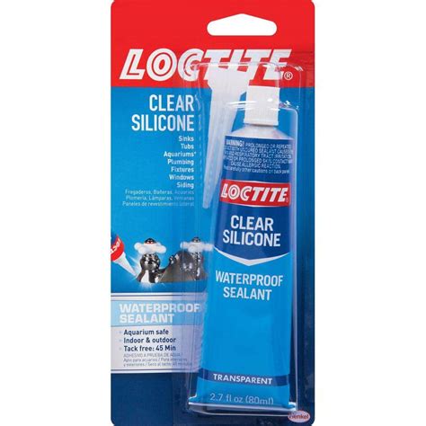 Reviews for Loctite Clear Silicone 2.7 fl. oz. Waterproof Sealant | Pg ...