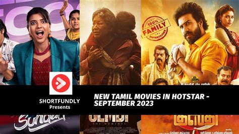 New Tamil Movies On Hotstar - September 2023 - Shortfundly