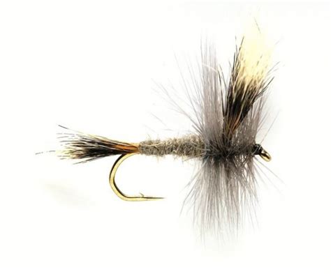 Fulling Mill Dry Fly - Mayfly Gray Wulff | Dry Flies | Flies | adh-fishing