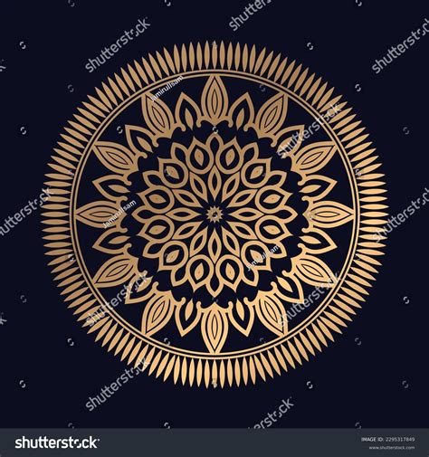 Islamic Pattern Mandala Design Illustrations Background Stock Vector ...