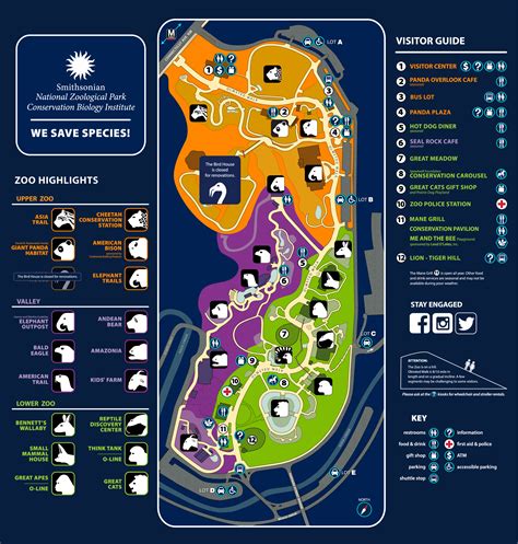 Zoo Map Layout