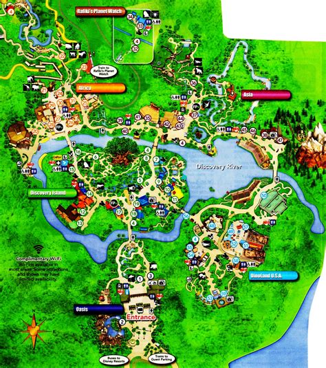 Pandora Disney World Map | IUCN Water