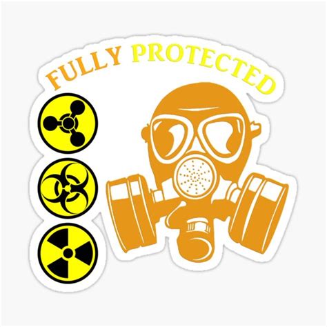 " cbrn protected " Sticker for Sale by RandM28 | Redbubble