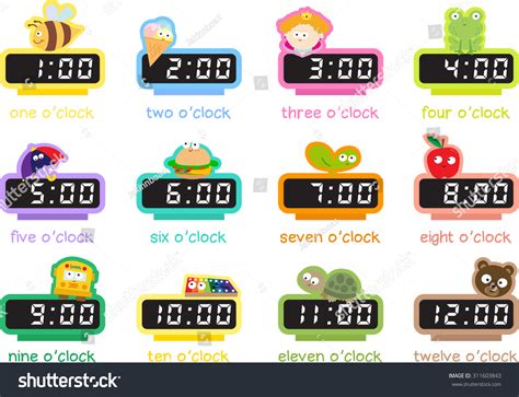 12 Hour Digital Clock