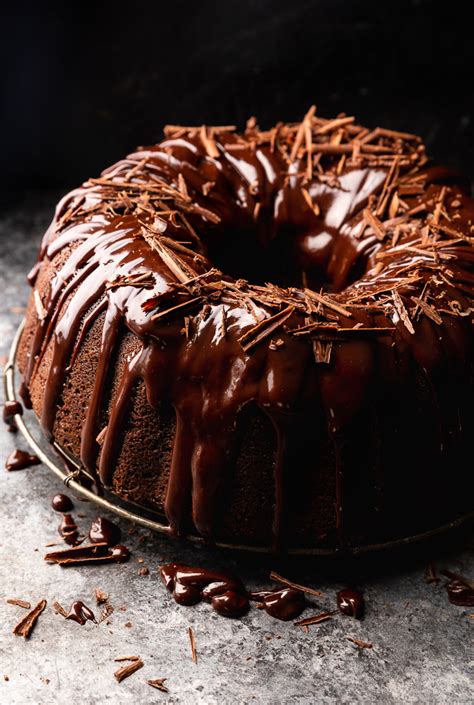 Best Ever Chocolate Bundt Cake - Baker by Nature