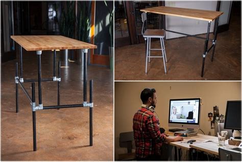 Building an Adjustable Height Standing Desk [Video] | Simplified Building