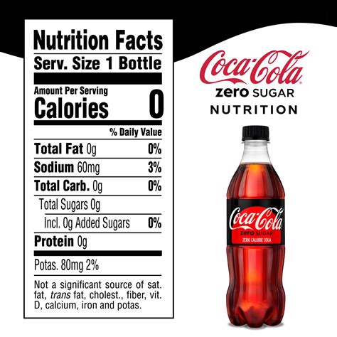 Coca-Cola Zero Sugar Bottles 6 ct; 16.9 fl oz | Shipt