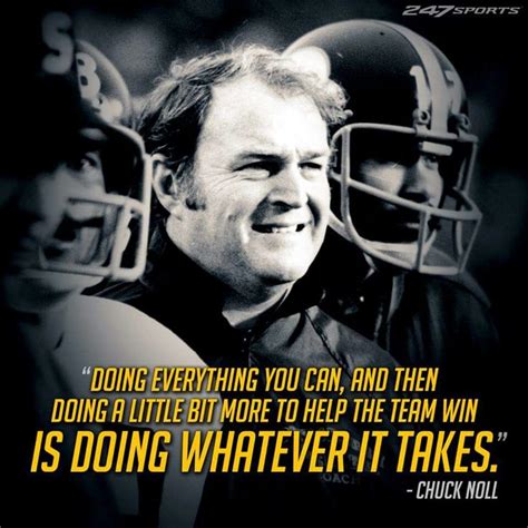 WORDS OF WISDOM FROM COACH CHUCK NOLL | Chuck noll, Steeler nation ...