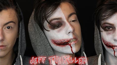 Jeff The Killer - Makeup FX Horror Halloween - AntoBrdlla - YouTube