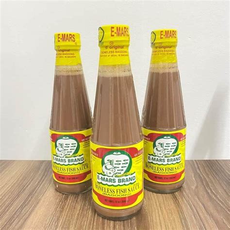 E-Mars Boneless Bagoong Isda from Pangasinan 350ML | Lazada PH