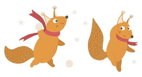 Christmas Squirrel Vector Art, Icons, and Graphics for Free Download