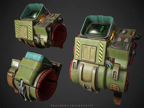 ArtStation - Pip-boy 2000 – Game Res Asset, Brothers Interactive | Pip ...