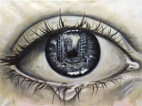 images in eye - Google Search | Reflection art, A level art sketchbook ...