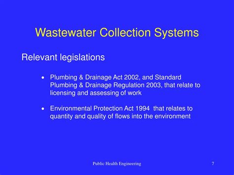 PPT - Wastewater Collection Systems PowerPoint Presentation, free ...