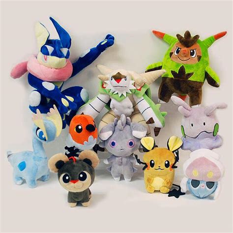 New Pokemon plushies at the Nintendo World store! : r/pokemon