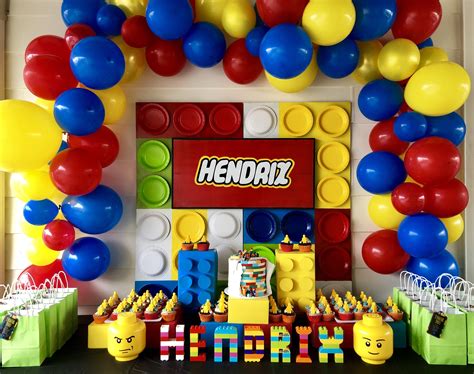 Lego Birthday Party Decoration Ideas