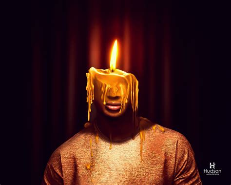 Art - Candle Melting Portrait on Behance