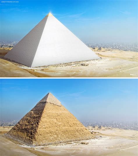 How the Great Pyramid at Giza Looked in 2560 BCE