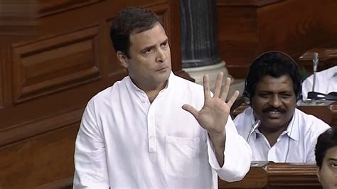 No-confidence motion: In rousing Parliament speech, Rahul Gandhi has ...