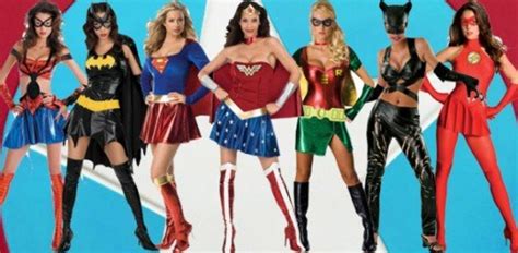 Gender Differences in Superhero/Heroine Halloween Costumes - Holidappy