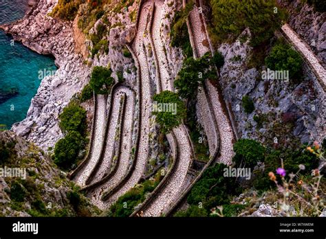 via krupp, capri island, italy Stock Photo - Alamy