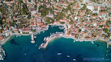 Great insiders interest map of Bol • Bol island Brač Croatia