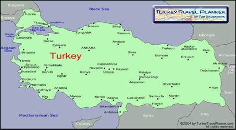 Map of Turkey