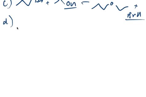 SOLVED: Show how you might use a nucleophilic substitution reaction of ...