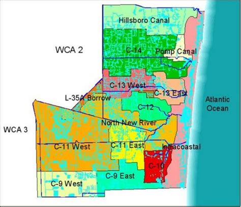 Broward County Elevation Map - North Port Florida Map