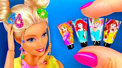 18 BARBIE DOLL HACKS for MAKEUP 💄 - YouTube