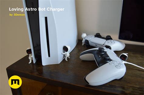 Astro Bot PS5 Controller Charger 3D model 3D printable | CGTrader