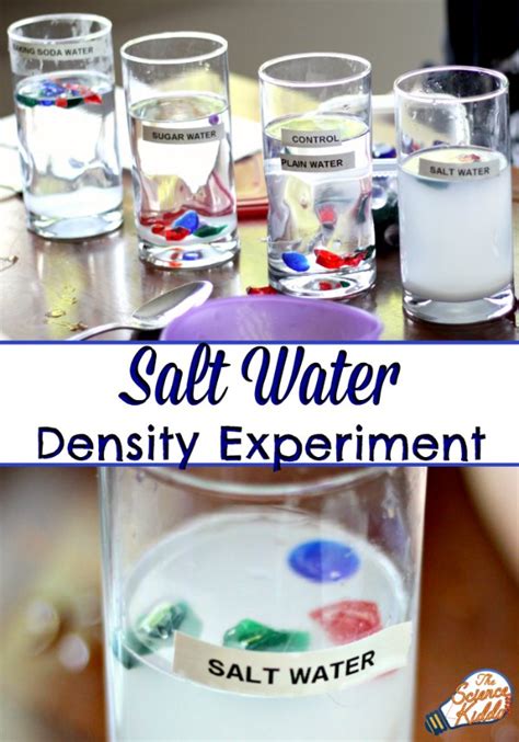 Density Experiment For Kids