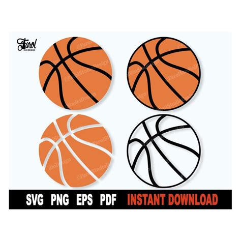 Basketball Svg, Basketball Svg File For Cricut, Silhouette, - Inspire ...