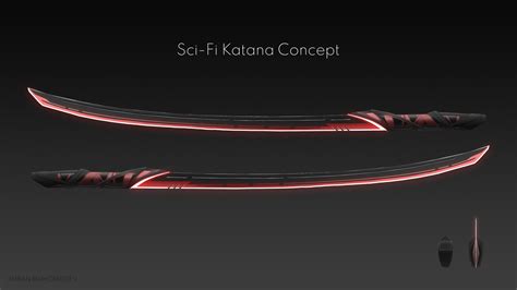 ArtStation - Sci-Fi Katana Concept