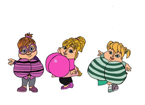 Alvin and the Chipmunks on Cartoon-Girl-Fatness - DeviantArt