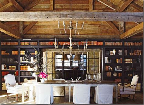 Andrew Barnes Lifestyle: Dining room library combination...