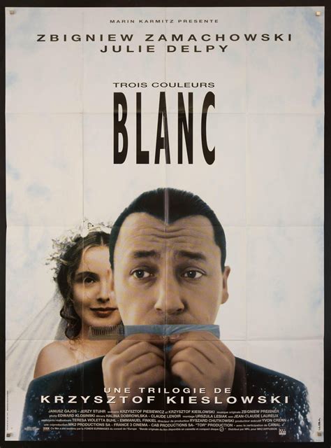 White (Blanc) Vintage French Movie Poster